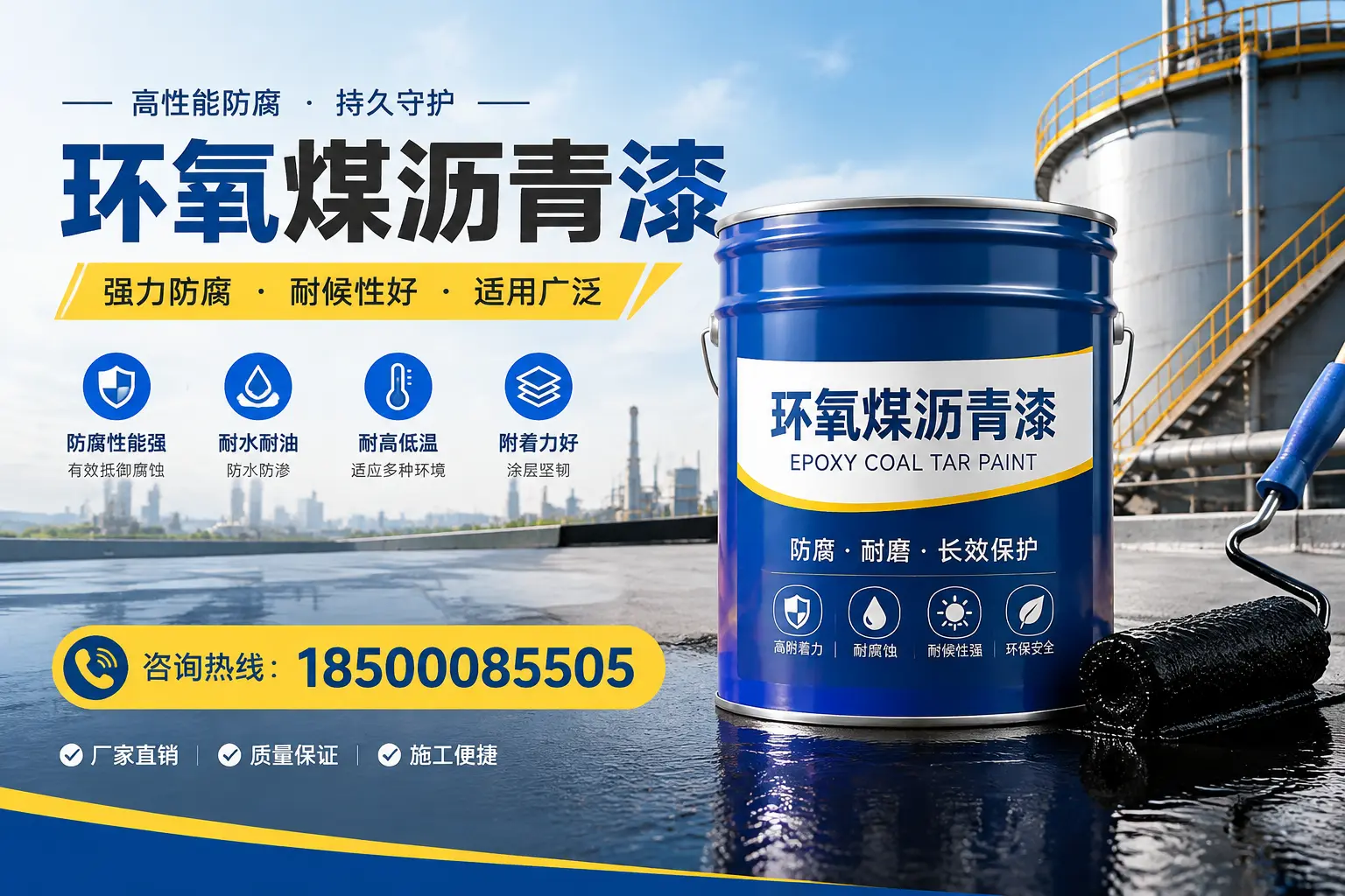 环氧煤沥青漆的储存与运输注意事项,台州企业须知
